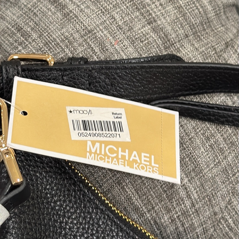 Michael Kors Bag Large Black Pebbled Leather Satchel Bag - Picture 16 of 17